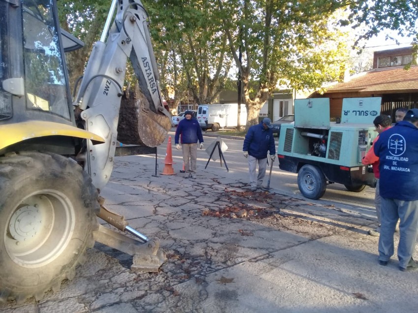 Reparan el ingreso a la terminal de mnibus