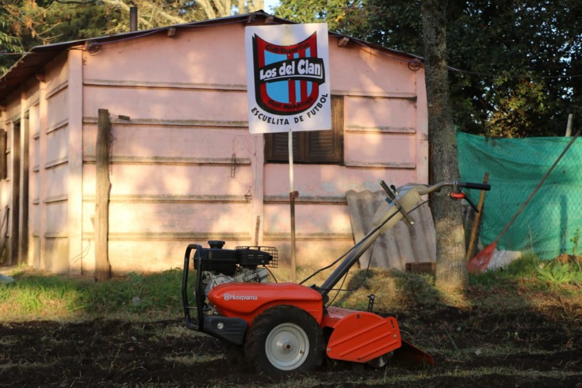 El Programa Municipal de huertas lleg al club