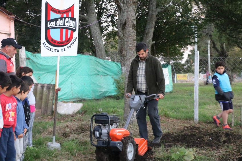 El Programa Municipal de huertas lleg al club