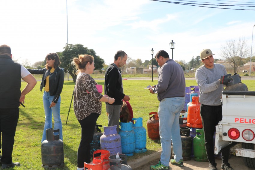 Nuevamente se vendieron todas las garrafas del Programa Hogar Clido