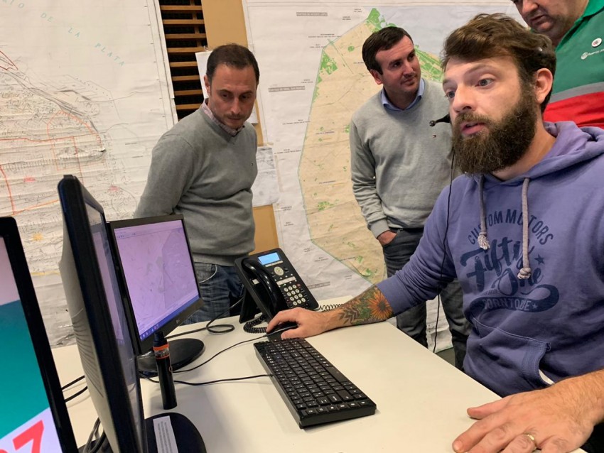 Autoridades del �rea de salud y de bomberos recorrieron la sede del SA