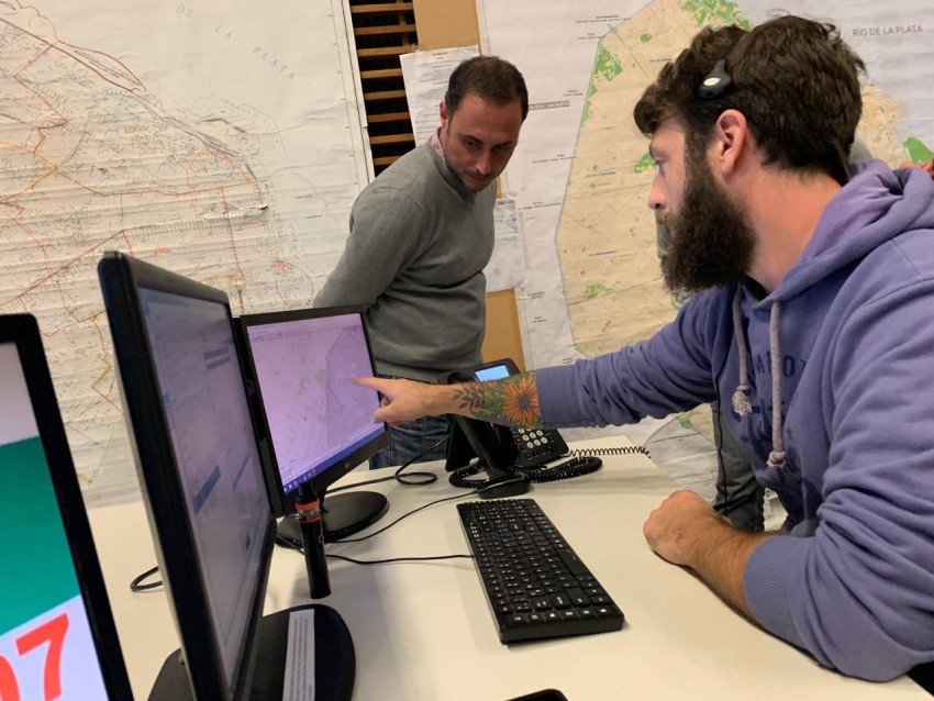 Autoridades del �rea de salud y de bomberos recorrieron la sede del SA