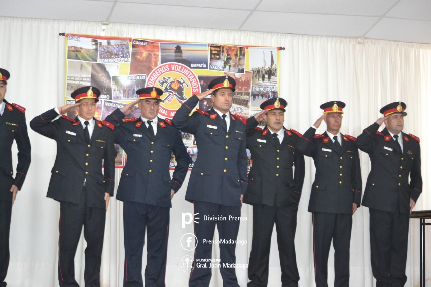 Los bomberos celebraron su da