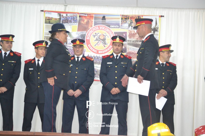 Los bomberos celebraron su da