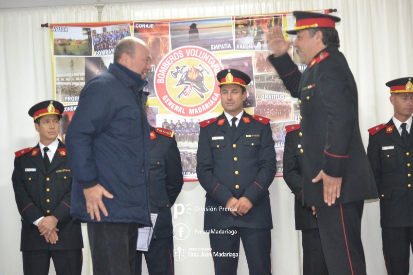 Los bomberos celebraron su da
