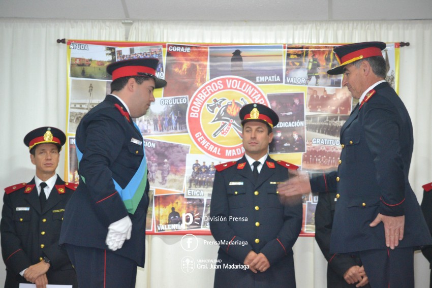 Los bomberos celebraron su da