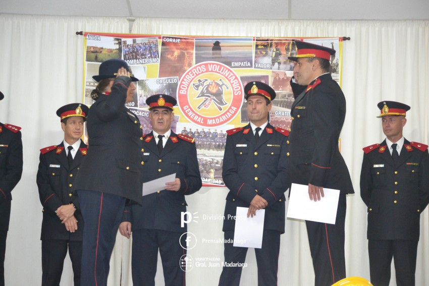 Los bomberos celebraron su da