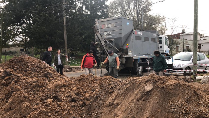 El intendente supervisó los avances en la interconexión de servicios d