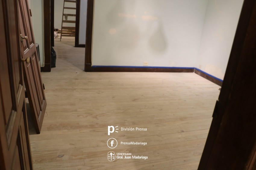 Avanzan los trabajos de mejoras y mantenimiento en el Museo Hist�rico 