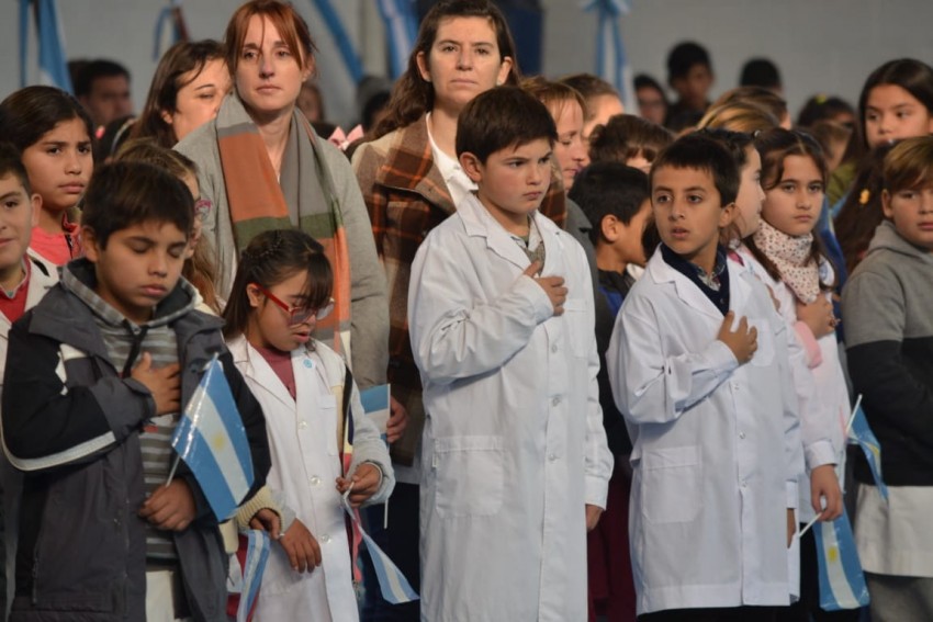 La Promesa de Lealtad a la Bandera en fotos