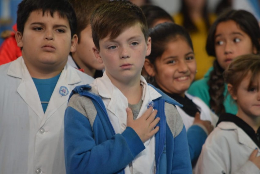 La Promesa de Lealtad a la Bandera en fotos