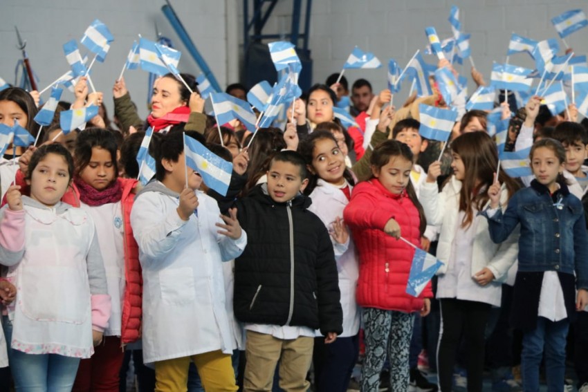 La Promesa de Lealtad a la Bandera en fotos