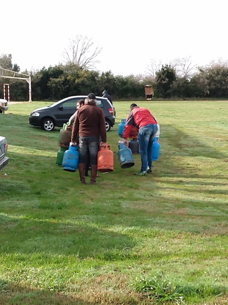 Inició la venta de garrafas en el barrio Quintanilla
