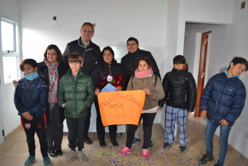 Entregaron las viviendas sociales del barrio Belgrano