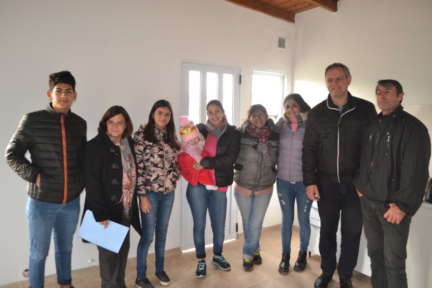 Entregaron las viviendas sociales del barrio Belgrano