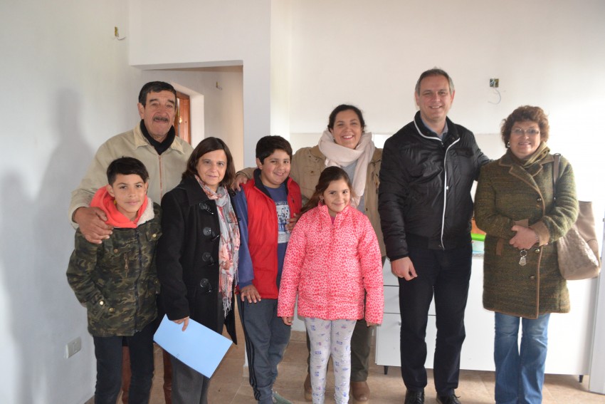Entregaron las viviendas sociales del barrio Belgrano