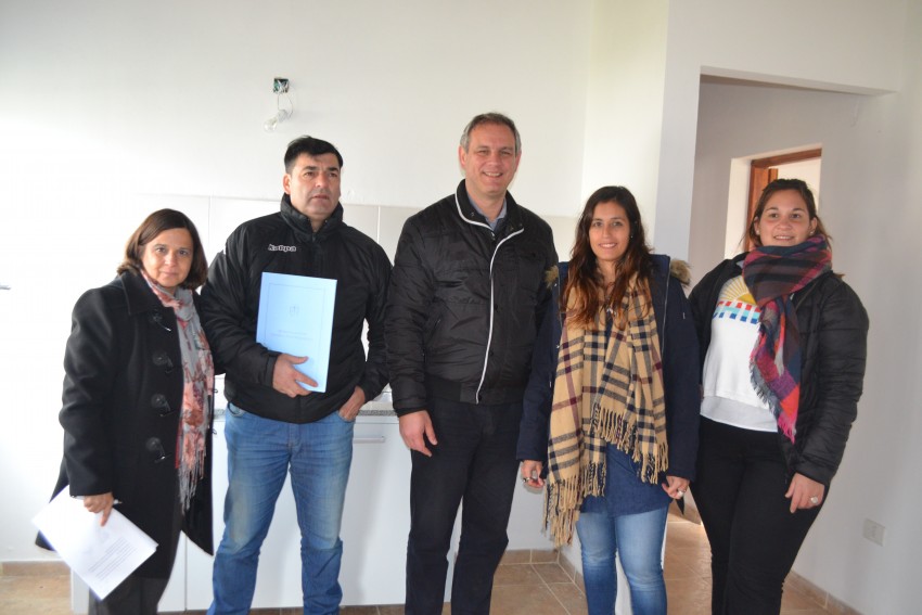 Entregaron las viviendas sociales del barrio Belgrano