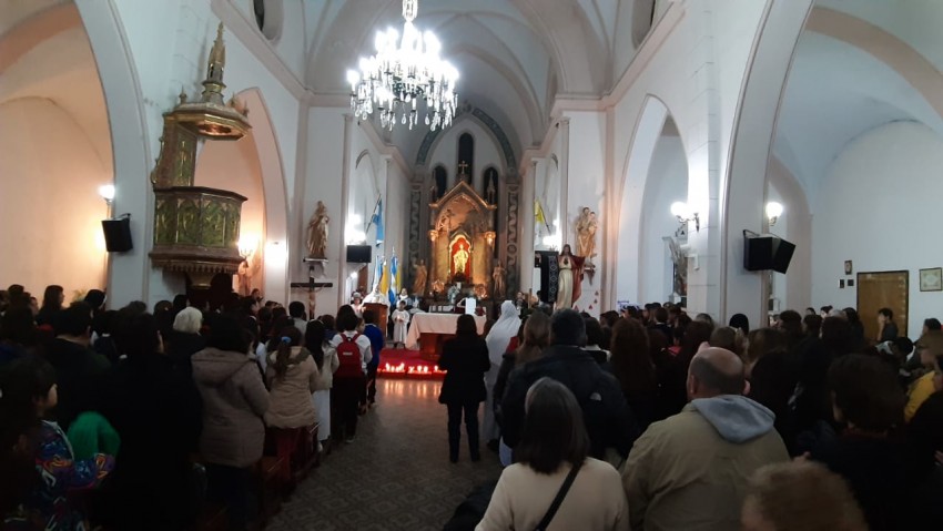 Se celebr con procesin, misa y festival musical el Sagrado Corazn d
