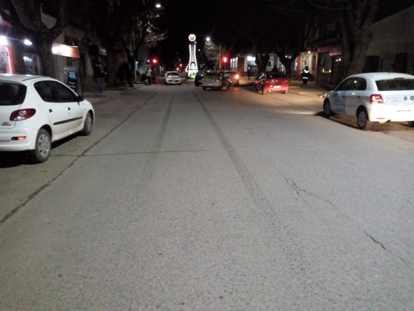 Provoc� un choque m�ltiple en pleno centro de la ciudad y le labraron 