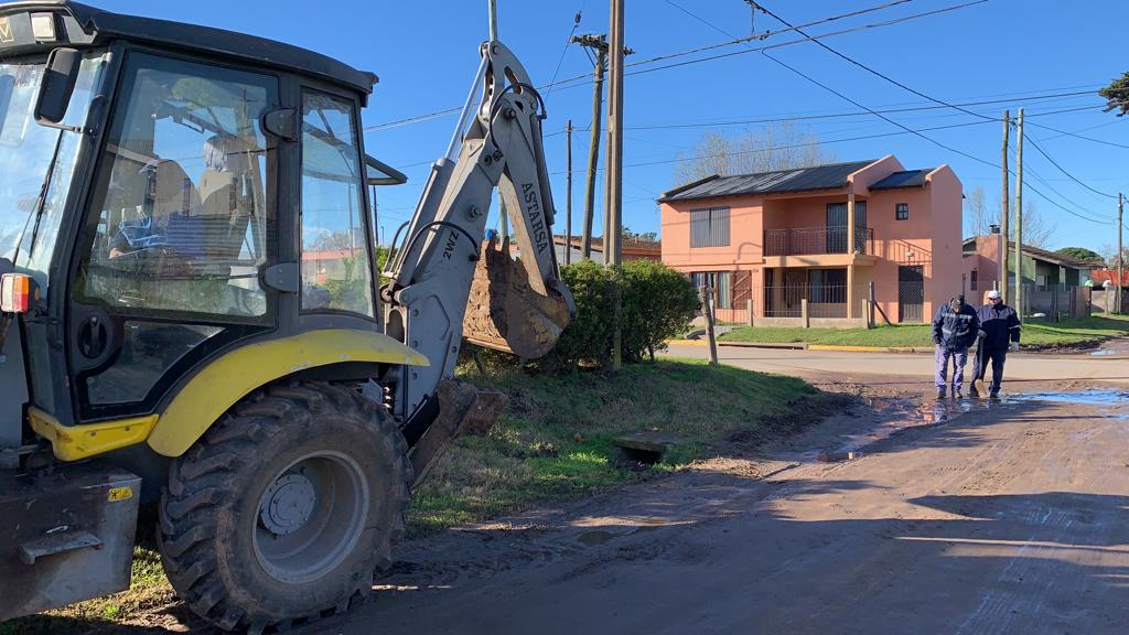 El municipio y ABSA trabajan para dotar de agua corriente al Jardn Ma