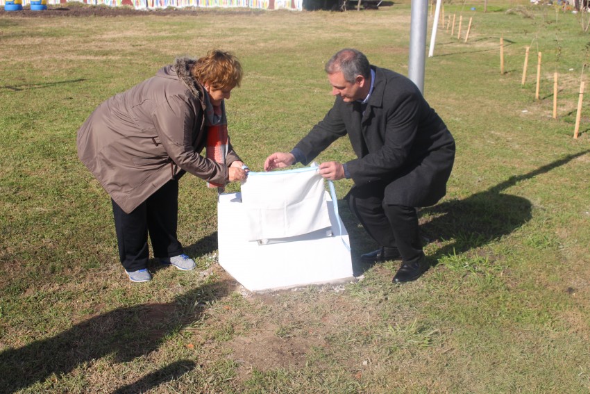 Inauguraron la plaza del barrio Solidaridad