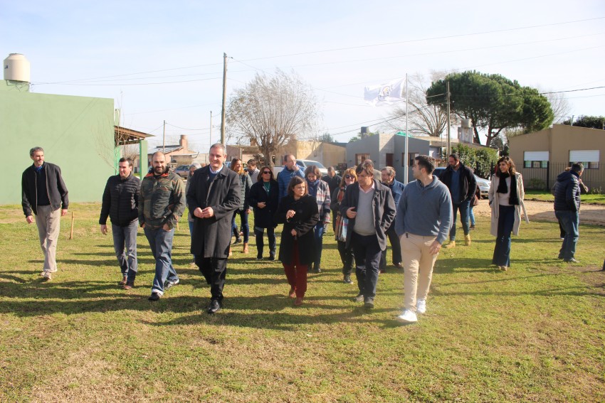 Inauguraron la plaza del barrio Solidaridad