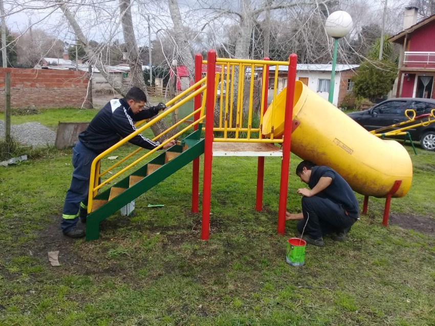 Continúan los trabajos de mejora y mantenimiento en distintos sectores