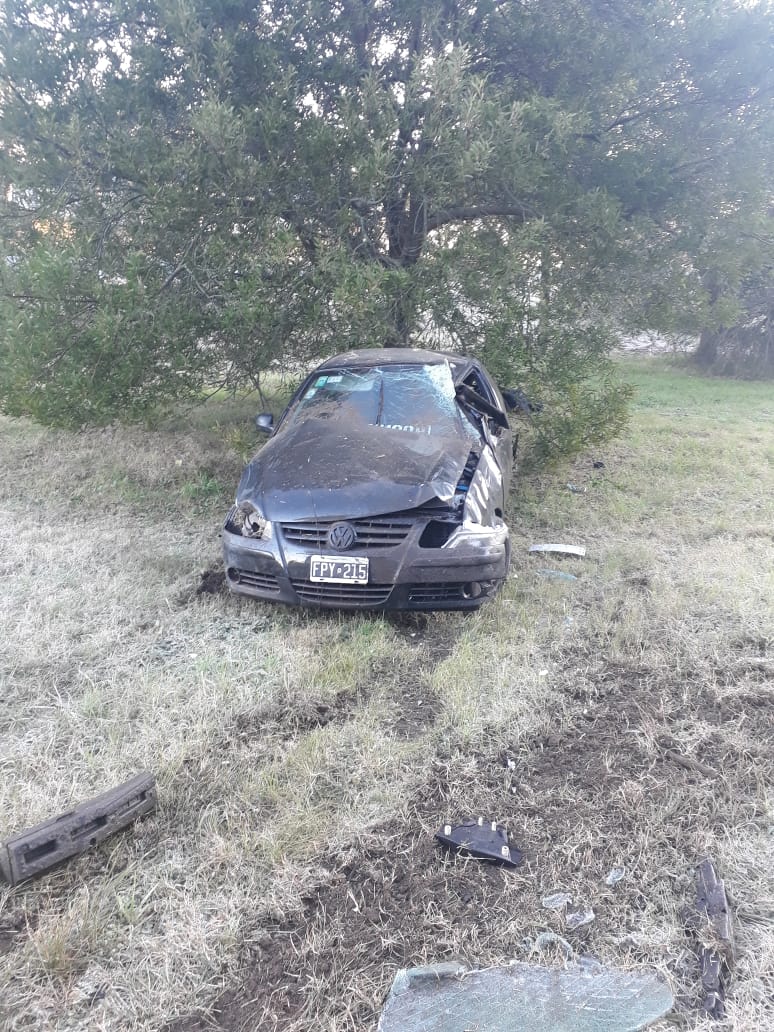 Volc� su veh�culo en la Autov�a 11 y result� con heridas de gravedad