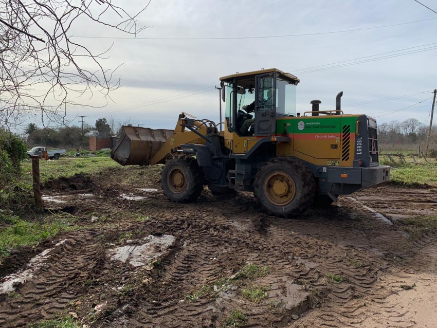 Comenzaron con la obra de la Estación de Bombeo