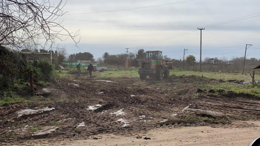 Comenzaron con la obra de la Estación de Bombeo