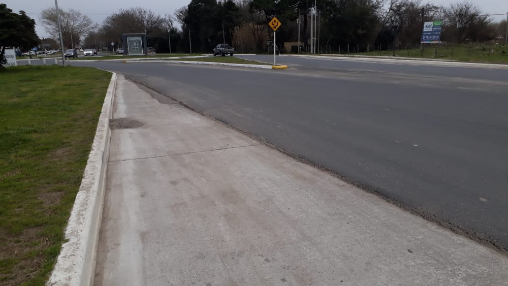 Realizan los ltimos trabajos de cordones cuneta en el barrio San Mart