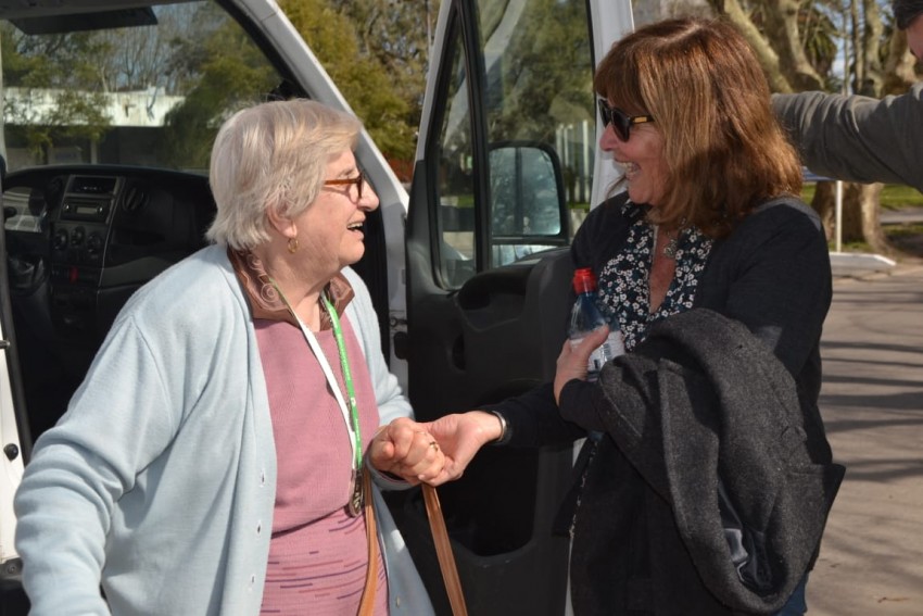 Regres a Madariaga la delegacin de Adultos Mayores que participaron 