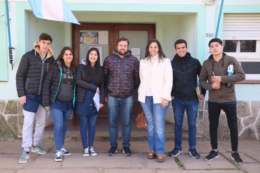 Alumnos de la Escuela Técnica Nº1 realizaron nuevas prácticas profesio