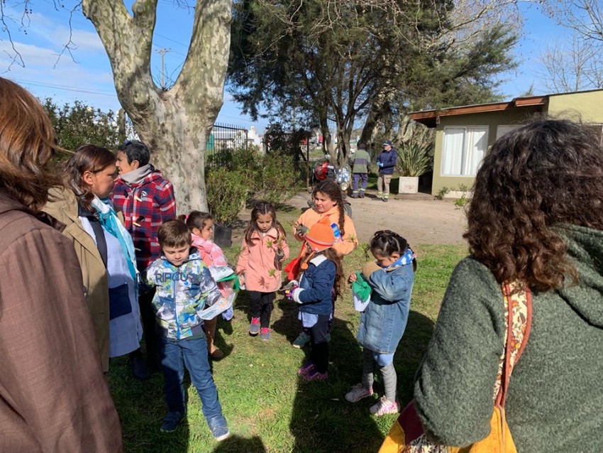 Alumnos de Juan Chico y Santa Yola recorrieron el Vivero Municipal y l