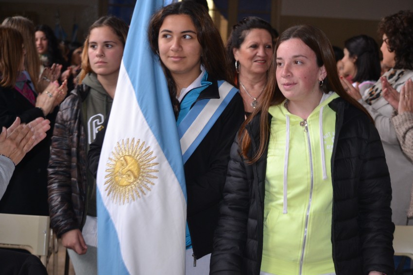 Recordaron a Domingo Faustino Sarmiento en la escuela primaria que lle