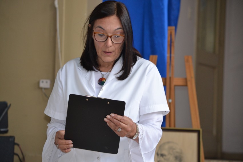 Recordaron a Domingo Faustino Sarmiento en la escuela primaria que lle