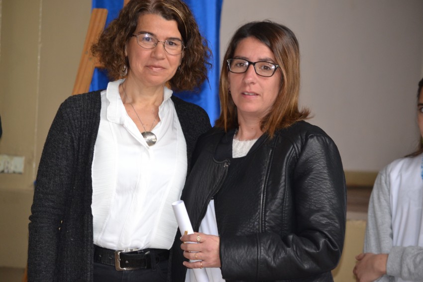 Recordaron a Domingo Faustino Sarmiento en la escuela primaria que lle