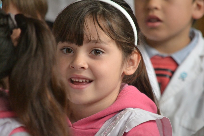 Recordaron a Domingo Faustino Sarmiento en la escuela primaria que lle