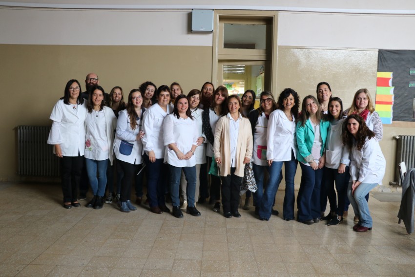 Recordaron a Domingo Faustino Sarmiento en la escuela primaria que lle