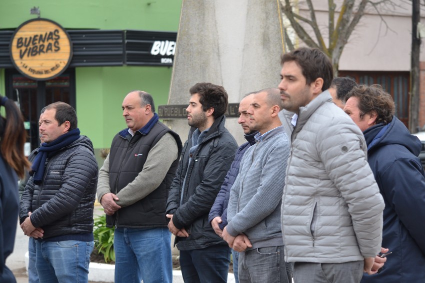 Recordaron el legado de Domingo Faustino Sarmiento durante el acto en 