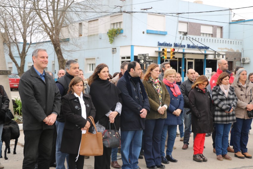 Recordaron el legado de Domingo Faustino Sarmiento durante el acto en 