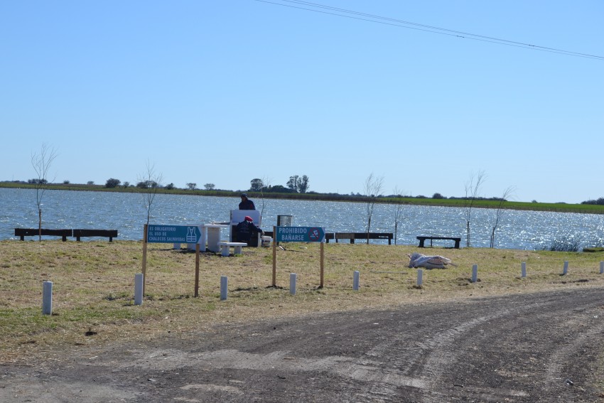 Ultiman detalles para la inauguración del espacio recreativo en la Lag
