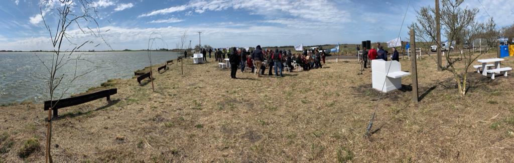 Inauguraron el parque recreativo Laguna el Carbn