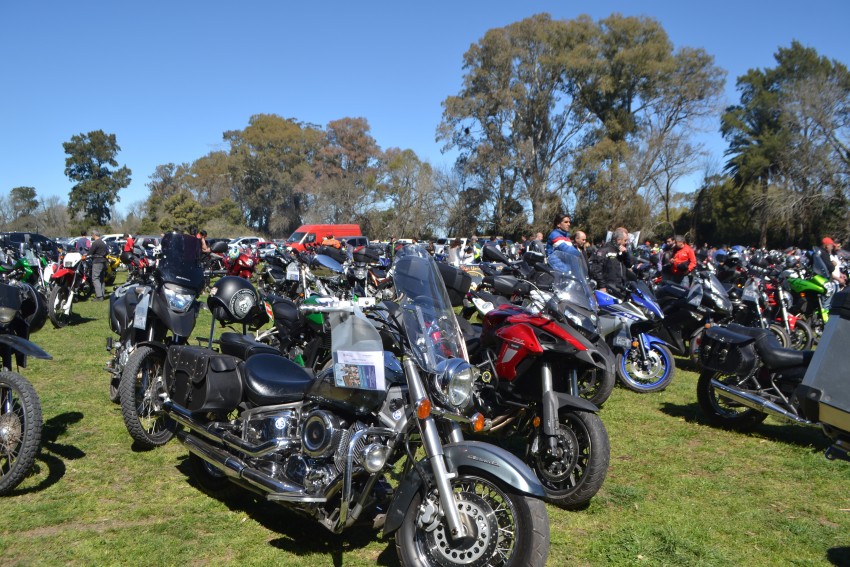 El motoasado convoc a una importante cantidad de pblico