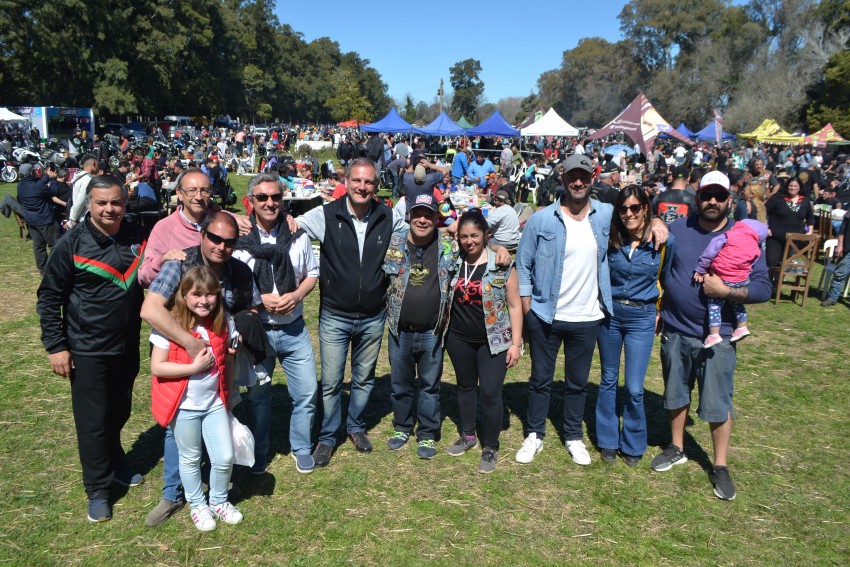 El motoasado convoc a una importante cantidad de pblico