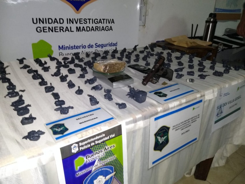Golpe al narcotrfico: Allanamientos positivos por venta de estupefaci