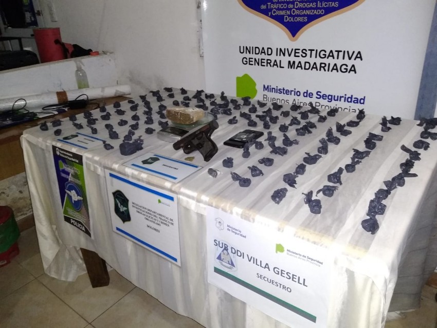 Golpe al narcotr�fico: Allanamientos positivos por venta de estupefaci