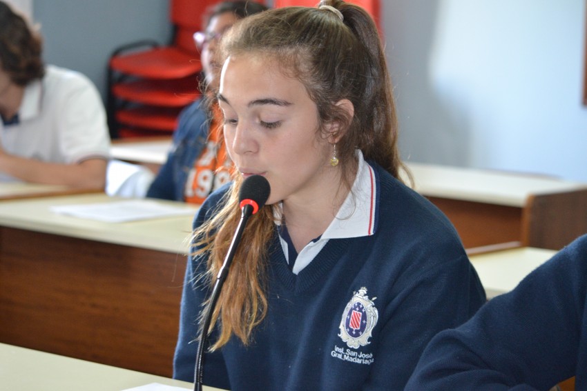 Alumnos que participarn del Parlamento Juvenil del Mercosur realizaro