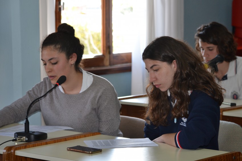 Alumnos que participarn del Parlamento Juvenil del Mercosur realizaro