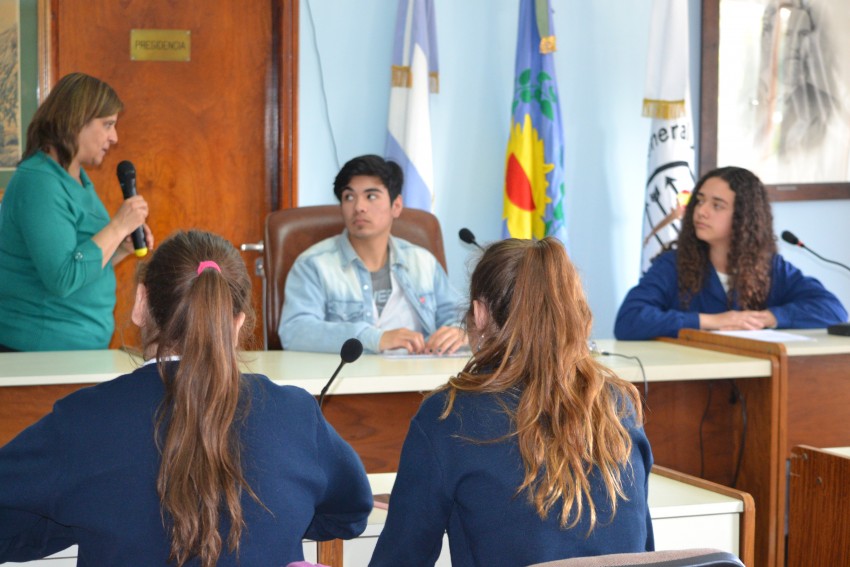 Alumnos que participarn del Parlamento Juvenil del Mercosur realizaro